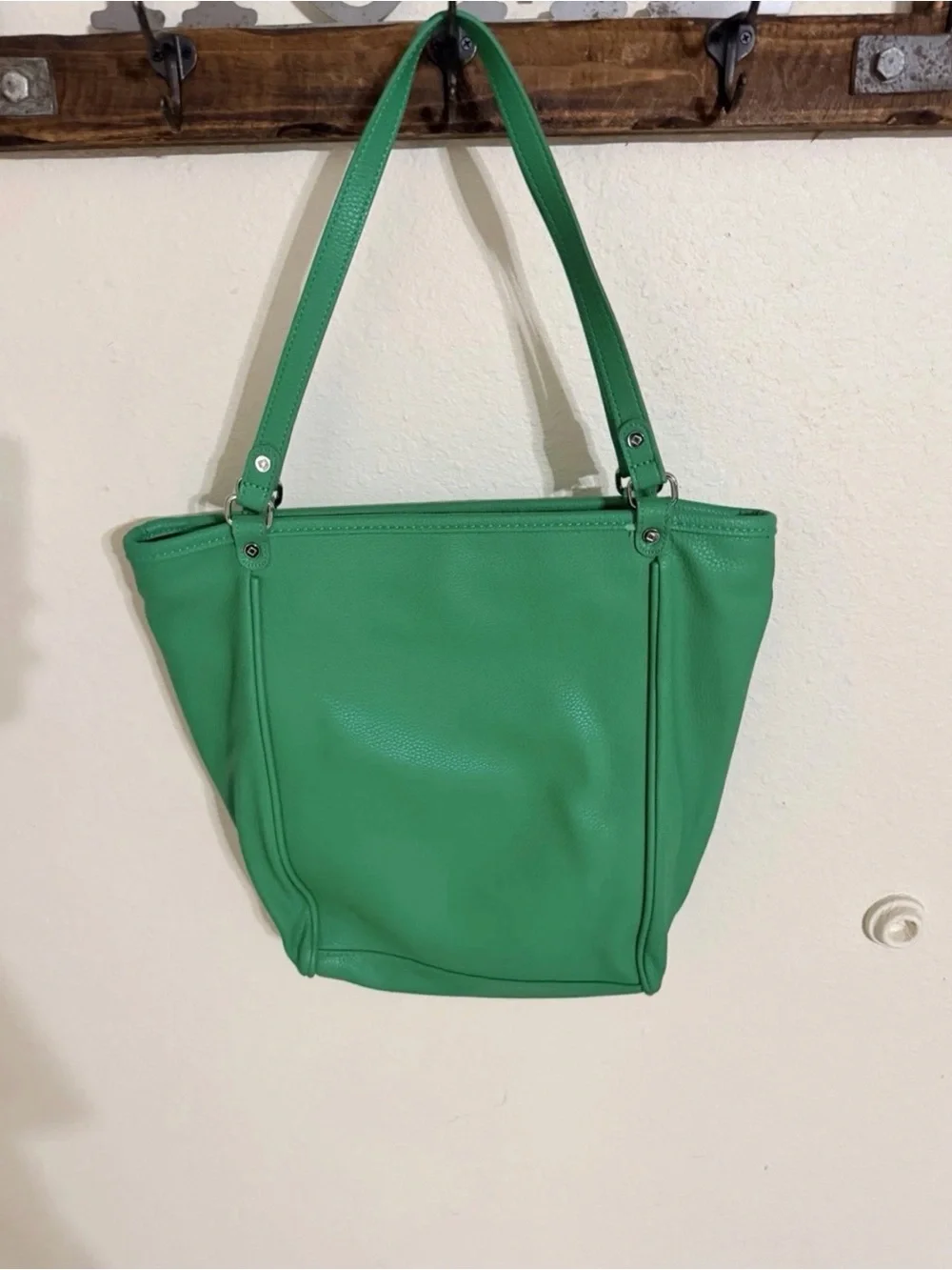 Green Tote Bag - Jewell
